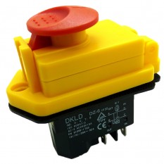 Кнопка бетономешалки с крышкой, 4 контакта.