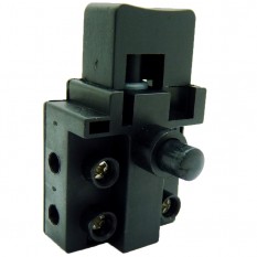 Кнопка дисковой пилы с тонким фиксатором.