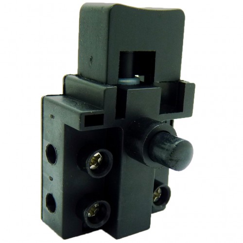 Кнопка дисковой пилы с тонким фиксатором.