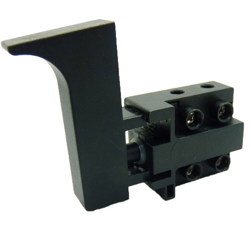 Кнопка цепной пилы без фиксатора.