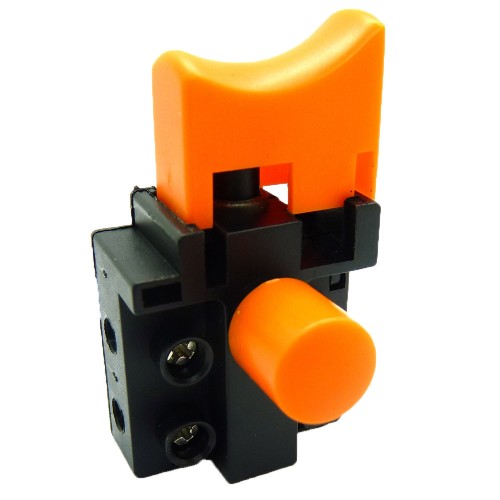 Кнопка болгарки с блокировкой.