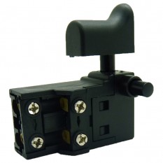 Кнопка шлифмашины с фиксатором.