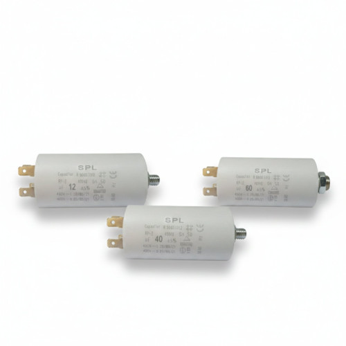 Конденсатор рабочий 80mF/450 V (болт-клемма)