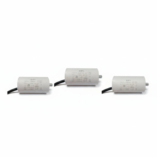 Конденсатор рабочий 14mF/450 V провод-болт